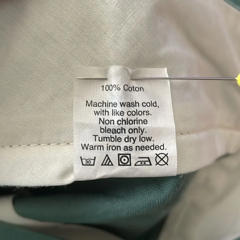 J. Crew The Sutton Green Chinos Sz 36/30 NWT
